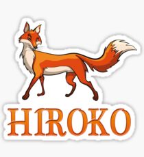 Hiroko Fox Sticker