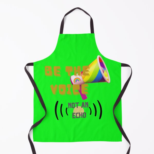 Item preview, Be The Voice Not an Echo, LGBTQIA Pride designed and sold by ShopULove.