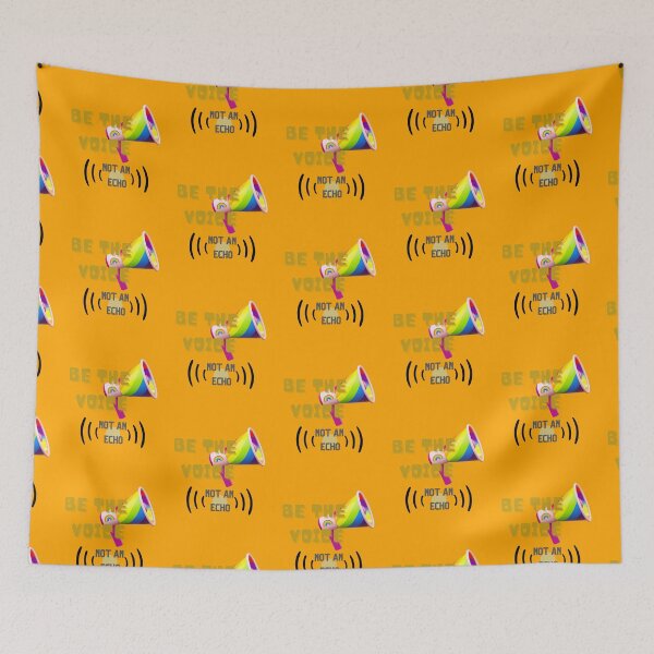 Item preview, Be The Voice Not an Echo, LGBTQIA Pride designed and sold by ShopULove.