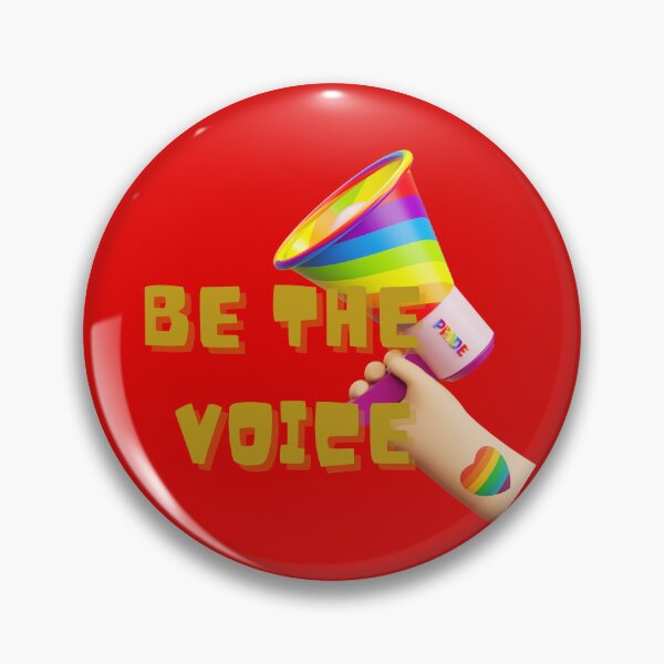 Item preview, Pride Be The Voice, LGBTQIA  designed and sold by ShopULove.