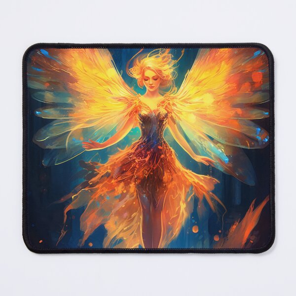 Item preview, Fiery Fairy 9 designed and sold by Red Witch Art.