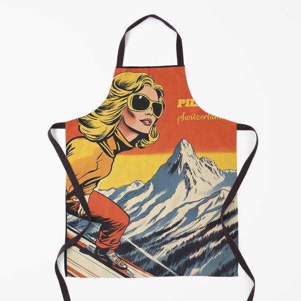 Item preview, Mt. Pilatus,Switzerland, Ski poster designed and sold by BokeeLee.