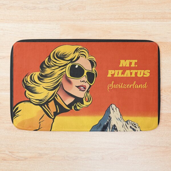 Item preview, Mt. Pilatus,Switzerland, Ski poster designed and sold by BokeeLee.