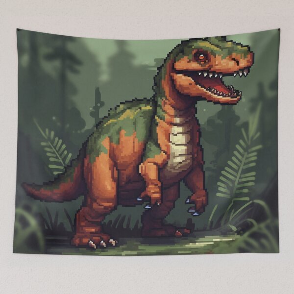 Item preview, Dinosaur  pixelart style designed and sold by AndrewWorld.