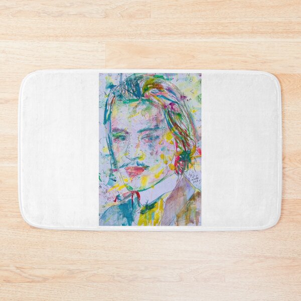 Item preview, BLAISE CENDRARS watercolor portrait .2 designed and sold by lautir.