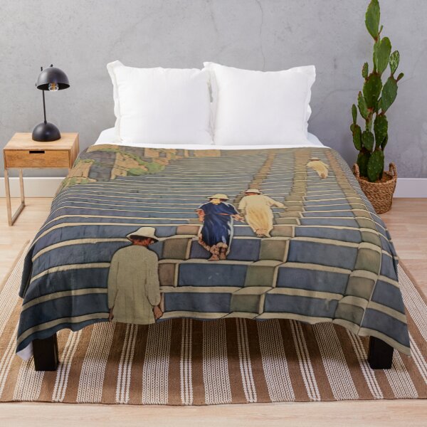 Item preview, Ollantaytambo, Peru, Travel Poster  designed and sold by BokeeLee.