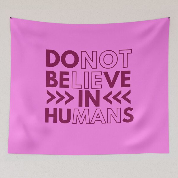Item preview, Do Not Believe In Humans designed and sold by designerpriti.
