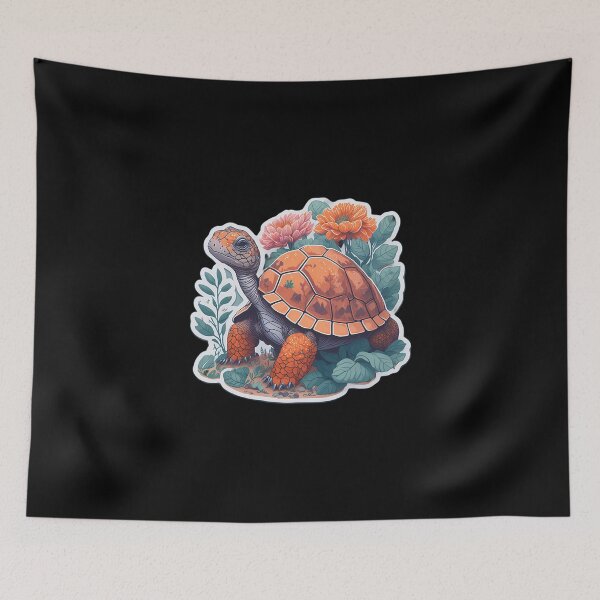 Item preview, Galapagos Tortoise In Galapagos Beautiful Island Animal designed and sold by sleekartist.