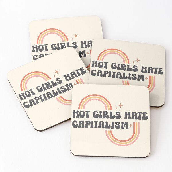 Item preview, Hot Girls Hate Capitalism designed and sold by KMIKBAL7.