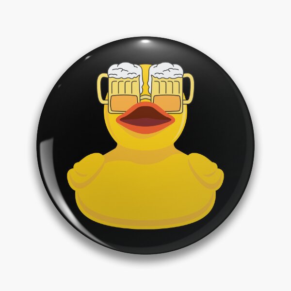 Item preview, Rubber Duck with Beer Goggles designed and sold by BlueSkyTheory.