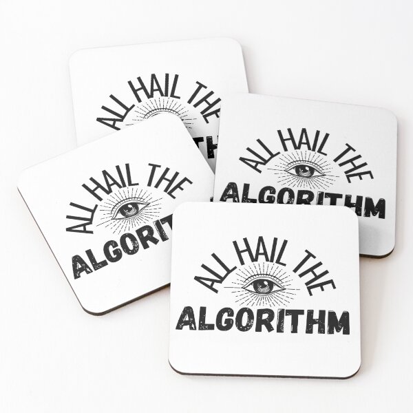 Item preview, All Hail The Algorithm designed and sold by OneCreativeBee.