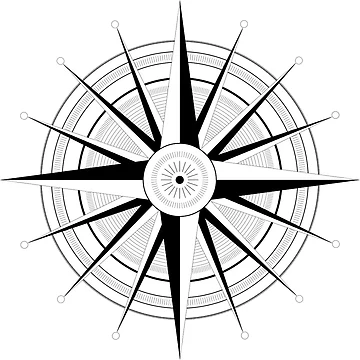 Artwork thumbnail, Compass by unitycreative