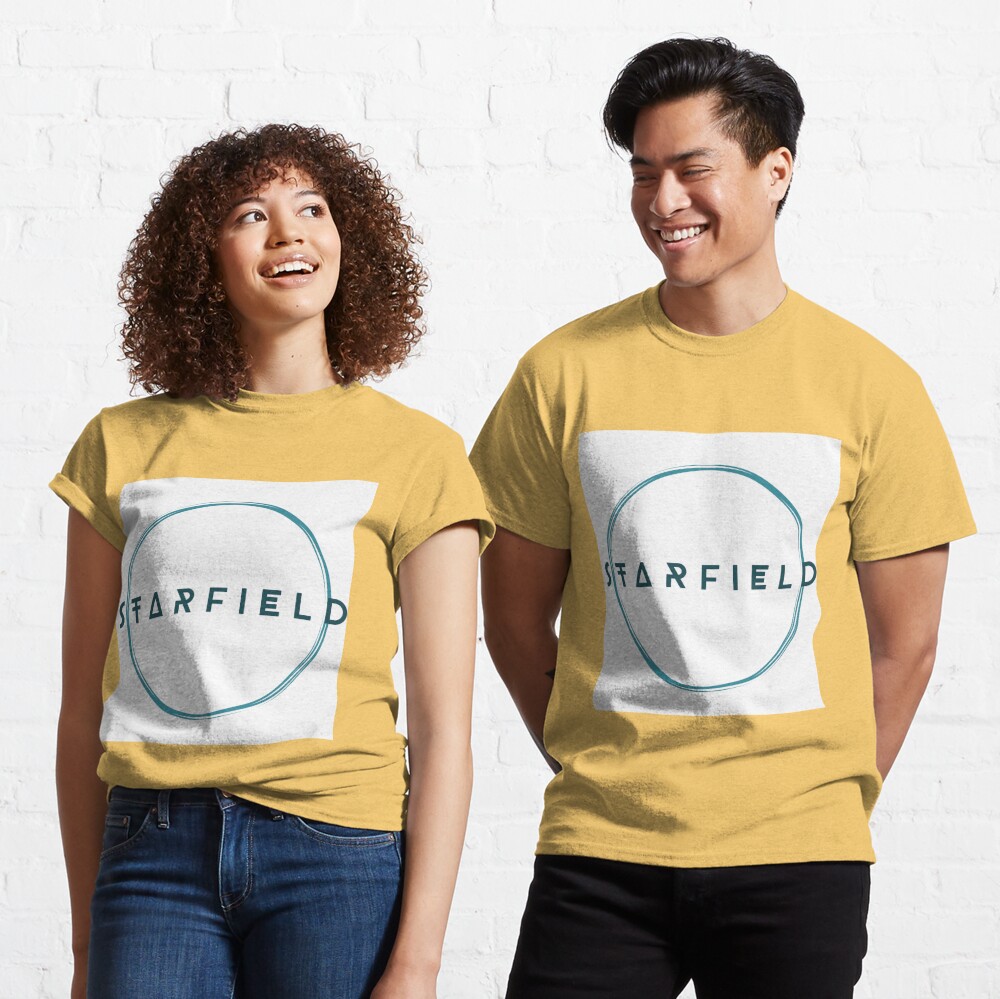 Starfield - For All Into The Starfield Short Sleeved T-shirt - EU Sizi –  IGN Store