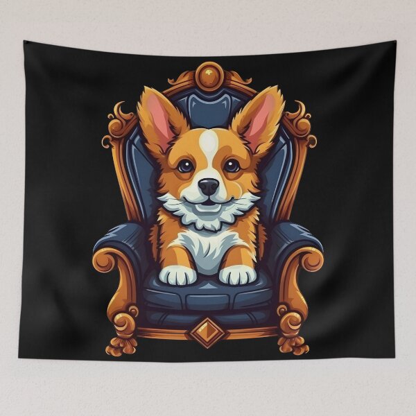 Item preview, Royal Corgi 03 designed and sold by ARTficiallyAnon.