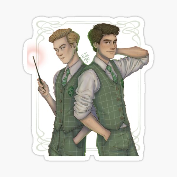 Sebastian and Ominis  Sticker