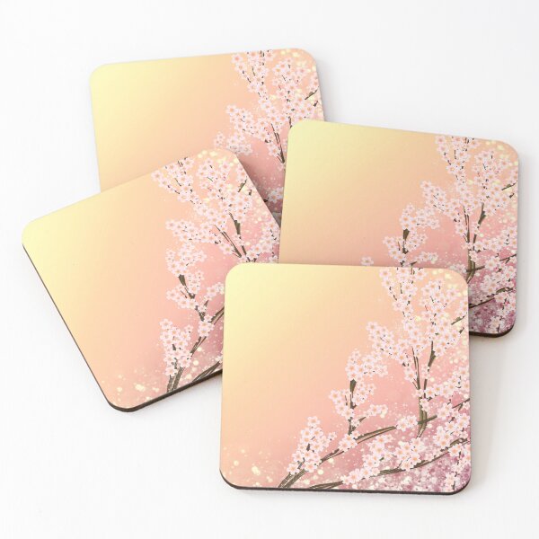 Item preview, Pink Flower Cherry Blossom Sakura Tree In Sunset designed and sold by DianaAbby95.
