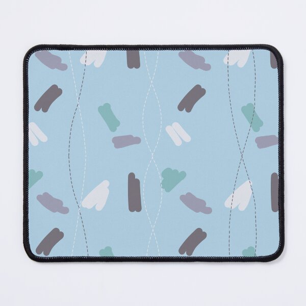Item preview, Abstract design, Simple stiches in blue designed and sold by DaniUK.