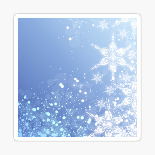 Item preview, Blue SnowFlake Background designed and sold by DianaAbby95.