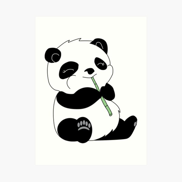 Panda Art Print