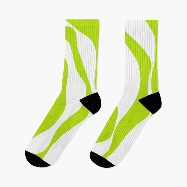 Item preview, Ebb and Flow 4 in Lime Green and White designed and sold by LAEC-Shop.