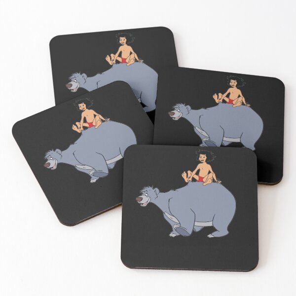 Item preview, Bear Baloo Mowgli The Jungle Book King Louie designed and sold by MonserratePar.