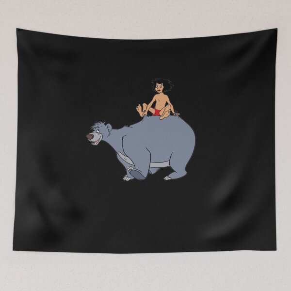 Item preview, Bear Baloo Mowgli The Jungle Book King Louie designed and sold by MonserratePar.