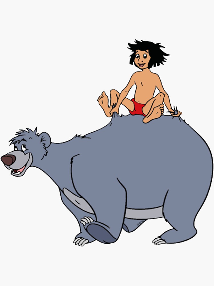 King Louie and Mowgli Canvas Purse Jungle Book Purse King 