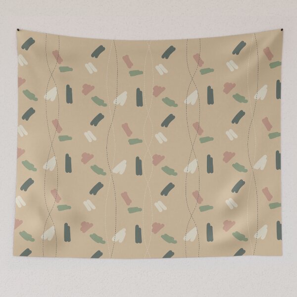 Item preview, Abstract design, Simple stiches boho designed and sold by DaniUK.