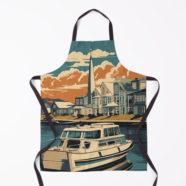 Item preview, Reykjavik, Iceland, Travel Poster designed and sold by BokeeLee.