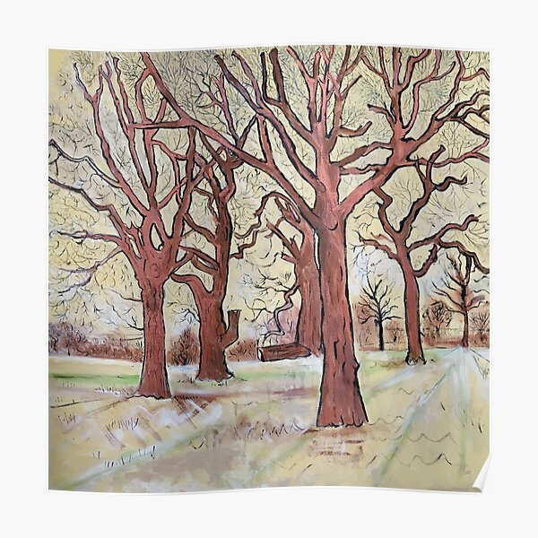 The Trees In The Field Clap Their Hands Poster