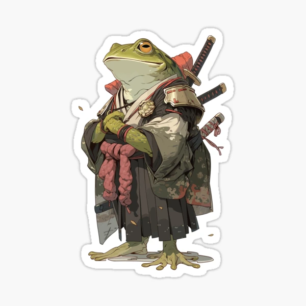 The Traveling Bard Frog and Mushroom Pin