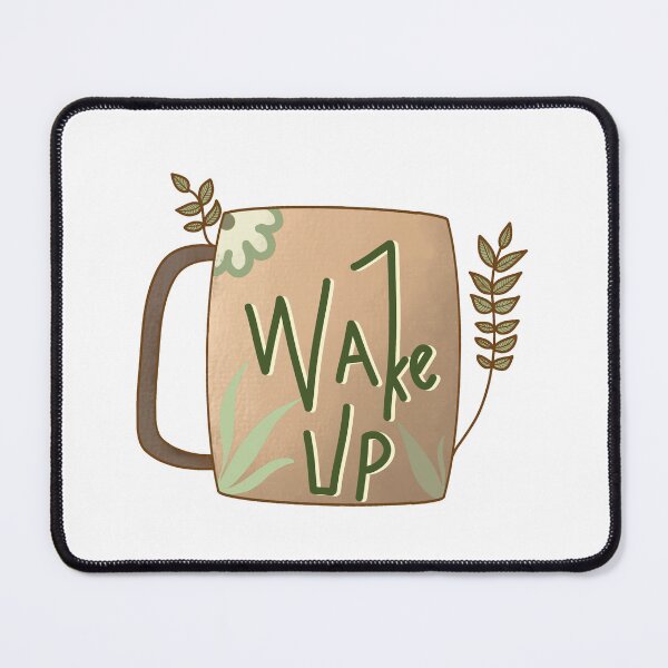 Item preview, Wake up morning mug design designed and sold by DozyJov.