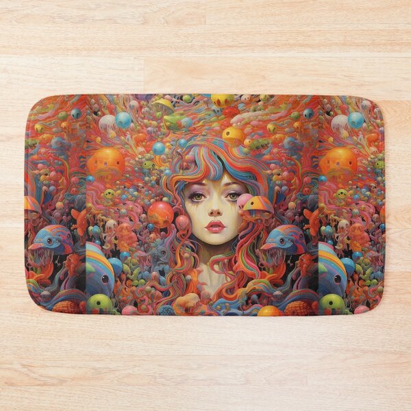 Item preview, Psychedelic Tapestry, Bedroom Wall Decor, Wall Hanging Trippy Tapestry, Trippy Room Decor, Aesthetic Wall Decor, Psychedelic Tapestry designed and sold by TileTango.
