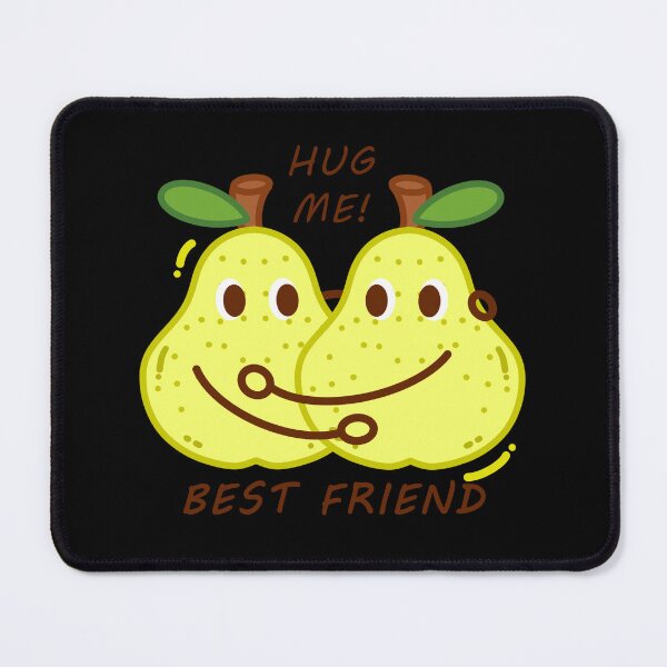 Item preview, Best Friend, Hug Me, Cute Pear designed and sold by Lychee Design.