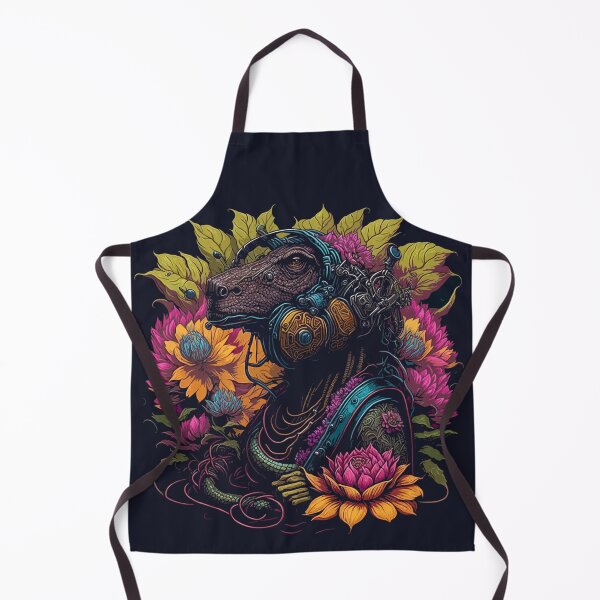 Item preview, Lizard DJ Concept Art Acid Trip Trance Party Animal designed and sold by Galactic-Panda.