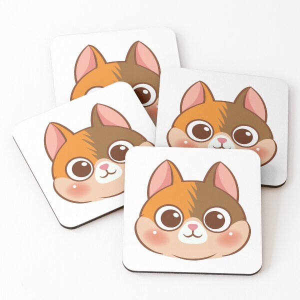 Item preview, Cara de gato lindo de dibujos animados designed and sold by Tony J.