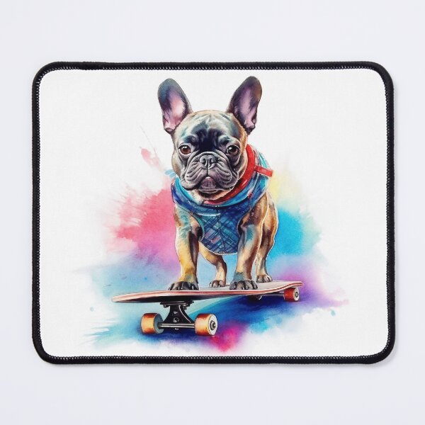 Item preview, bulldog skateboarding designed and sold by Polnorandco.