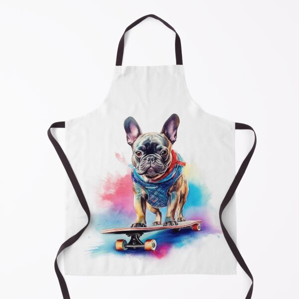Item preview, bulldog skateboarding designed and sold by Polnorandco.