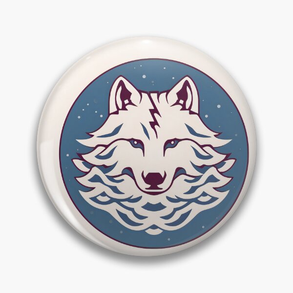 Item preview, The Wolf Totem designed and sold by Quantum Doodle Studio.
