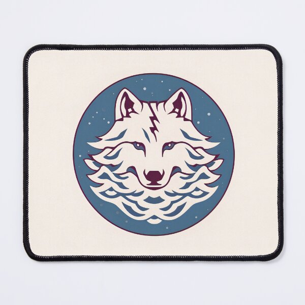 Item preview, The Wolf Totem designed and sold by Quantum Doodle Studio.