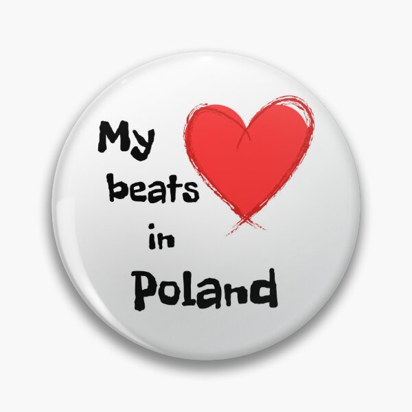 Item preview, My Heart beats in Poland designed and sold by NellyOhNelly.