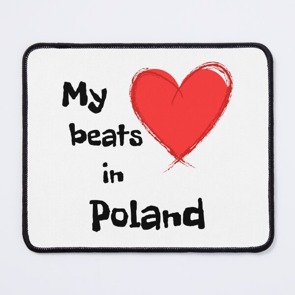 Item preview, My Heart beats in Poland designed and sold by NellyOhNelly.