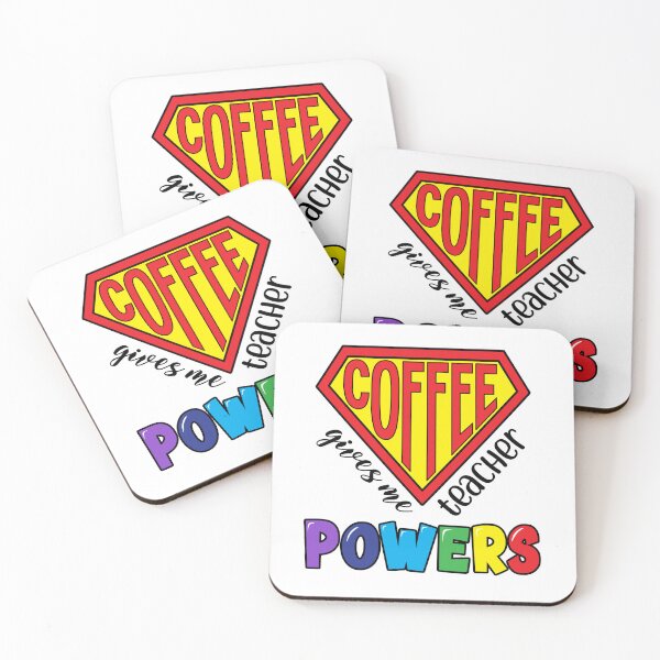 Item preview, Super Coffee Powers designed and sold by PurpleStory.
