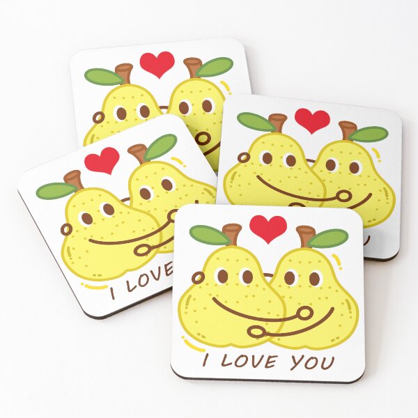 Item preview, Lovely , Hug Me, Cute Pear designed and sold by Lychee Design.