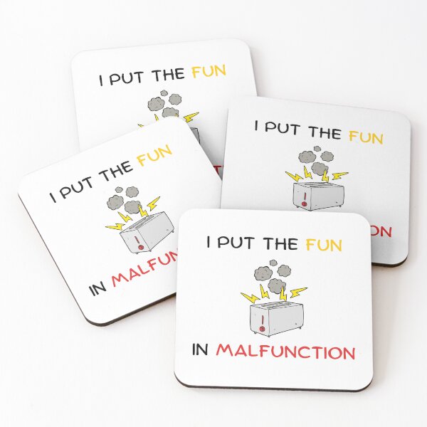 Item preview, I put the fun in malfunction designed and sold by PrestigePenguin.