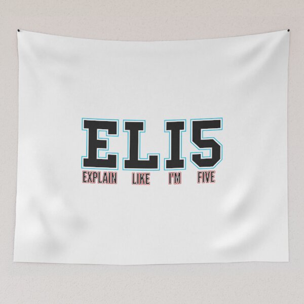 Item preview, ELI5 designed and sold by Essenti4lgoods.