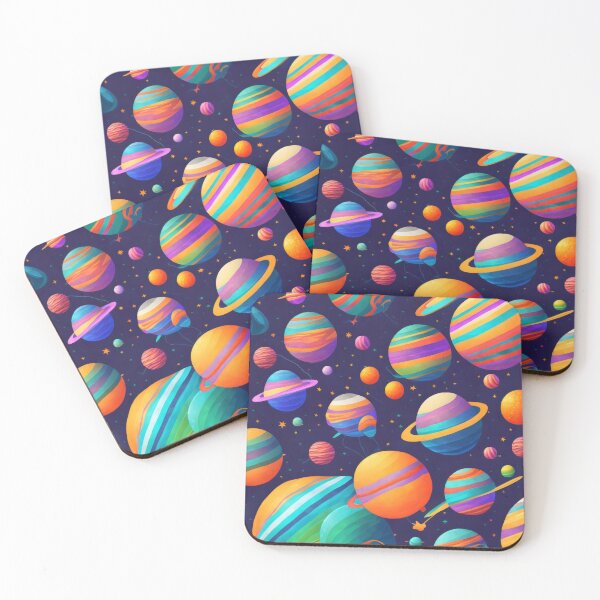 Item preview, Retro Cosmic Delight - 8-Bit Style Seamless Patterns Collection designed and sold by cocomikozza.