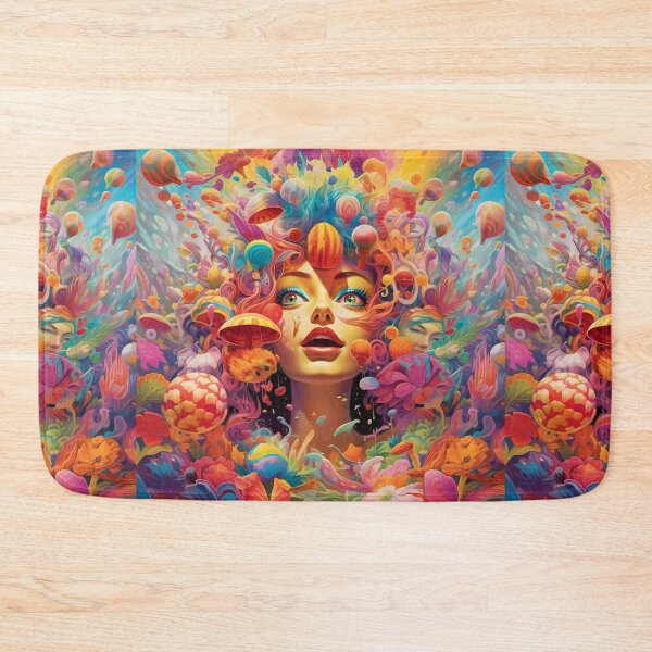 Item preview, Psychedelic Tapestry, Bedroom Wall Decor, Wall Hanging Trippy Tapestry, Trippy Room Decor, Aesthetic Wall Decor, Psychedelic Tapestry designed and sold by TileTango.