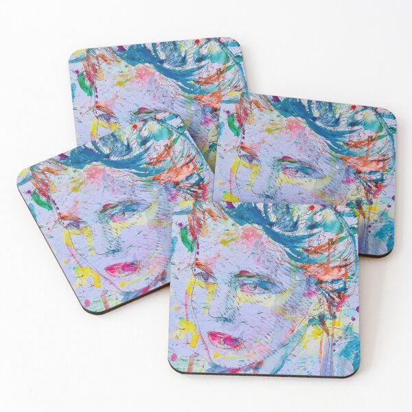 Item preview, JEAN STAFFORD watercolor portrait designed and sold by lautir.