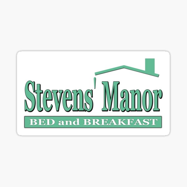 Stevens' Manor | Bed and Breakfast Sticker